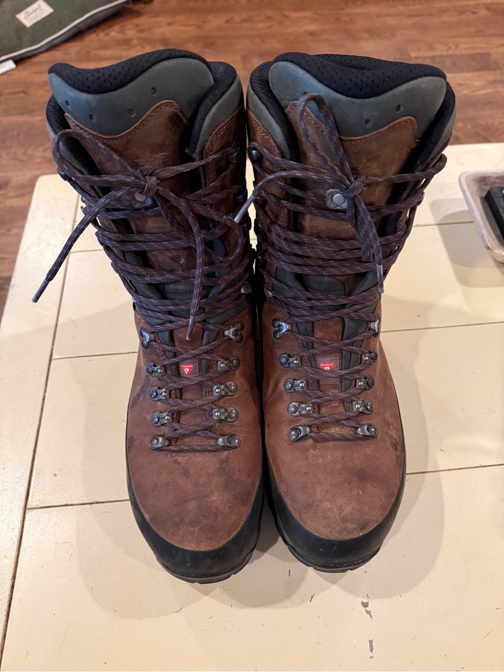 Men's Lowa Evo Extreeme Brown Leather Boots- Size 12